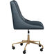 Halden Vintage Blue Office Chair